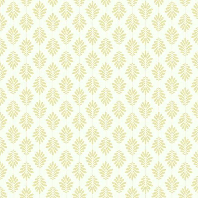 Leaflet Wallpaper Wallpaper York Double Roll Yellow 