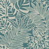 Jungle Leaves Wallpaper Wallpaper York Double Roll Teal 