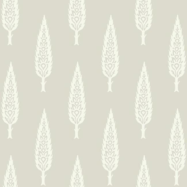 Juniper Tree Wallpaper Wallpaper York Double Roll Taupe 