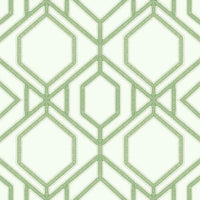 Sawgrass Trellis Wallpaper Wallpaper York Double Roll Green 