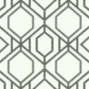 Sawgrass Trellis Wallpaper Wallpaper York Double Roll White/Grey 