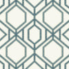 Sawgrass Trellis Wallpaper Wallpaper York Double Roll White/Blue 