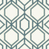 Sawgrass Trellis Wallpaper Wallpaper York Double Roll White/Blue 