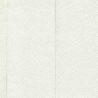 Palm Chevron Wallpaper Wallpaper York Double Roll White/Silver 