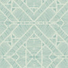Diamond Macrame Wallpaper Wallpaper York Double Roll Aqua 