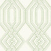Etched Lattice Wallpaper Wallpaper York Double Roll Green 