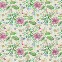 Midsummer Floral Wallpaper Wallpaper York Double Roll Pink 