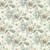 Midsummer Floral Wallpaper Wallpaper York Double Roll Hazel 