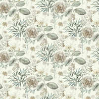 Midsummer Floral Wallpaper Wallpaper York Double Roll Hazel 