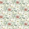 Midsummer Floral Wallpaper Wallpaper York Double Roll Coral 