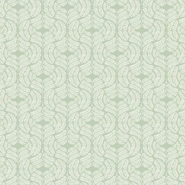 Fern Tile Wallpaper Wallpaper York Double Roll Jade 