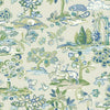 Kingswood Wallpaper Wallpaper York Double Roll Blue/Green 