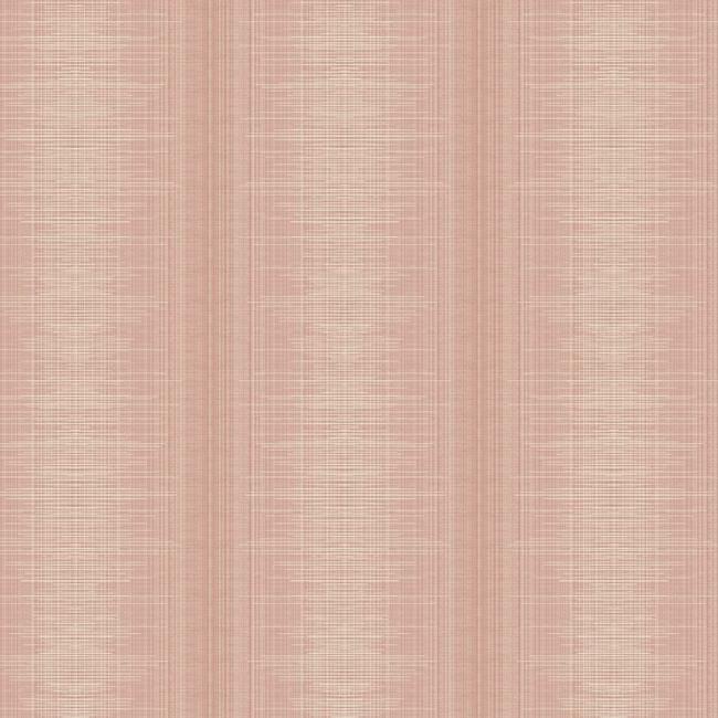 Silk Weave Stripe Wallpaper Wallpaper York Double Roll Brick 