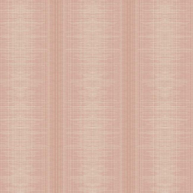 Silk Weave Stripe Wallpaper Wallpaper York Double Roll Brick 