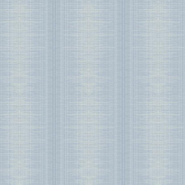Silk Weave Stripe Wallpaper Wallpaper York Double Roll Blue 