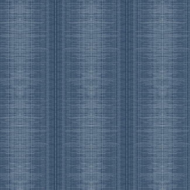 Silk Weave Stripe Wallpaper Wallpaper York Double Roll Navy 