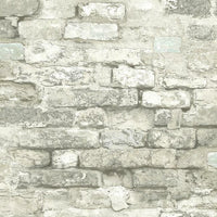 Brick Alley Wallpaper Wallpaper York Double Roll White 