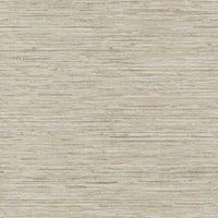 Horizontal Faux Grasscloth Wallpaper Wallpaper Ashford House Double Roll Mushroom/Rust 