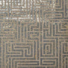 A-Maze Wallpaper Wallpaper York Double Roll Charcoal 