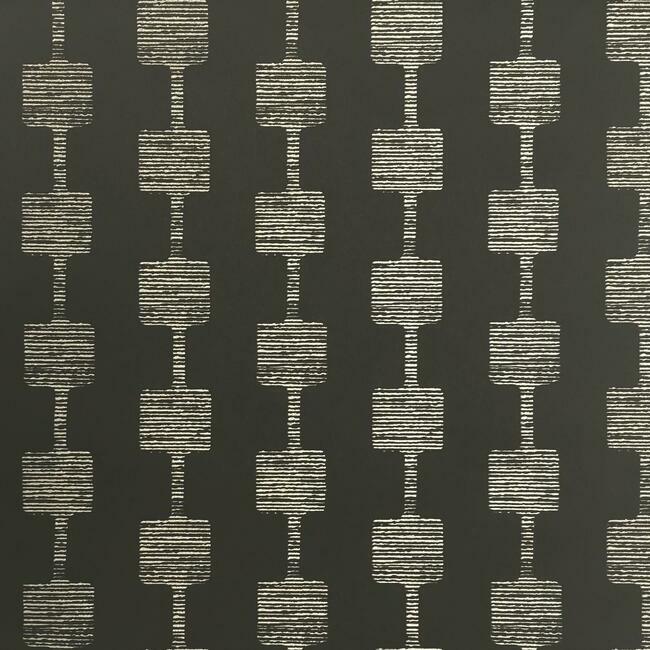 Micro Mini Wallpaper Wallpaper York Double Roll Black/Glint 