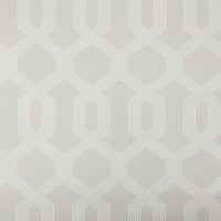 Viva Lounge Wallpaper Wallpaper York Double Roll Light Grey/White 