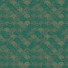 Mermaid Scales Wallpaper Wallpaper Antonina Vella Double Roll Teal/Gold 