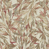 Rainforest Leaves Wallpaper Wallpaper Antonina Vella Double Roll Red/Warm Grey 