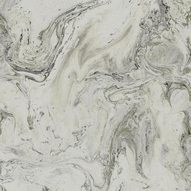 Oil & Marble Wallpaper Wallpaper Antonina Vella Double Roll Grey/Glint 